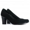 Pantofi casual / eleganti dama 643 negru velur