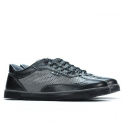 Pantofi sport barbati 886 negru combinat