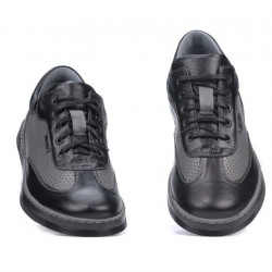 Pantofi sport barbati 886 negru combinat