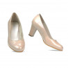 Pantofi eleganti dama 1209 lac ivoriu