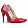 Pantofi eleganti dama 1241 lac rosu