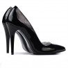 Pantofi eleganti dama 1241 lac negru