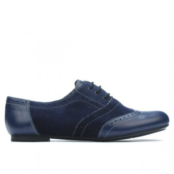 Pantofi casual dama 186 indigo combinat Pantofi casual dama 186 indigo combinat