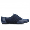 Pantofi casual dama 186 indigo combinat