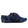 Pantofi casual dama 186 indigo combinat