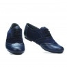 Pantofi casual dama 186 indigo combinat