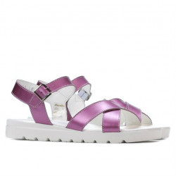 Sandale dama 5049 roz sidef