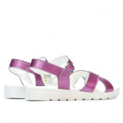 Sandale dama 5049 roz sidef