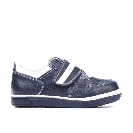 Pantofi copii mici 64c indigo+alb Pantofi copii mici 64c indigo+alb