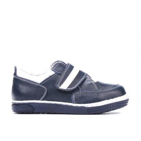 Pantofi copii mici 64c indigo+alb