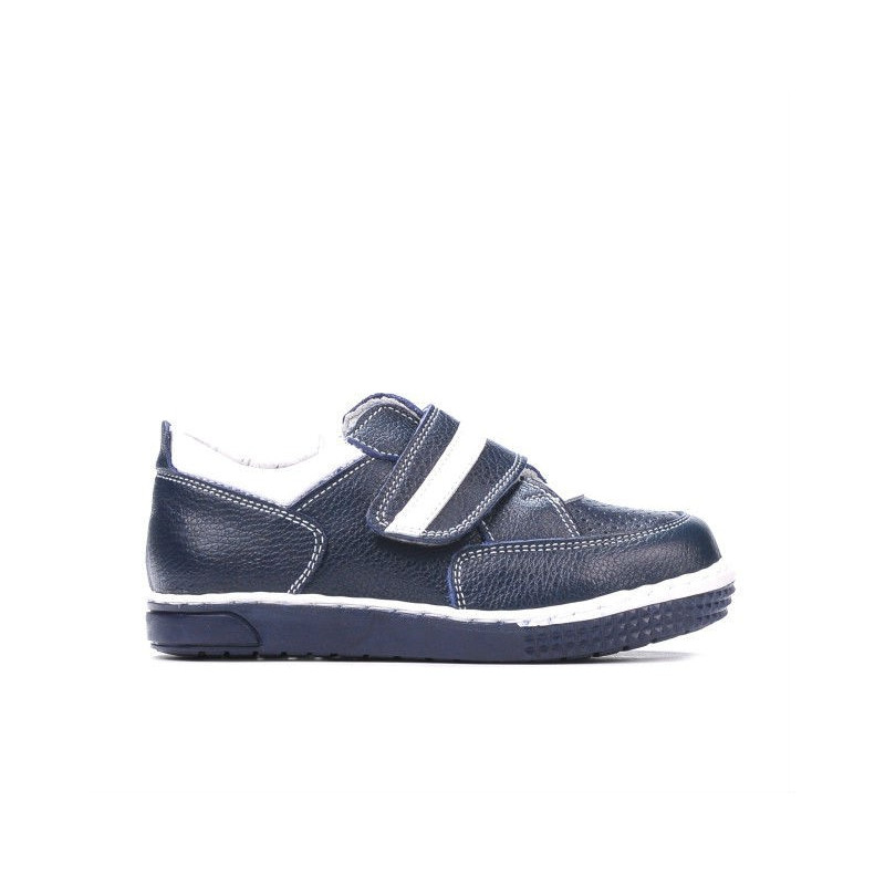 Pantofi copii mici 64c indigo+alb