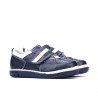 Pantofi copii mici 64c indigo+alb