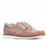 Pantofi copii 154 nude combinat