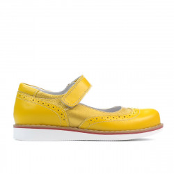Pantofi copii 153 galben combinat