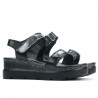 Sandale dama 5051 negru combinat