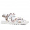 Sandale dama 5049 floral multicolor