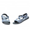 Sandale dama 5050 bleu argento