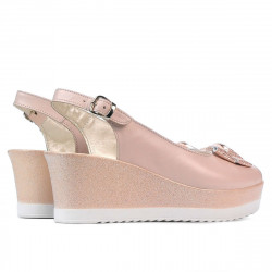 Sandale dama 5053 pudra