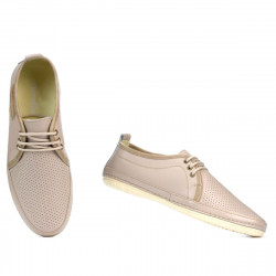 Mocasini barbati 865-1 bej+nisip