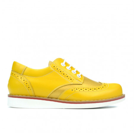 Pantofi copii 154 galben combinat