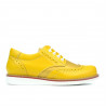 Pantofi copii 154 galben combinat