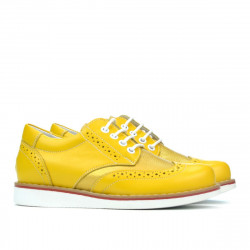Pantofi copii 154 galben combinat