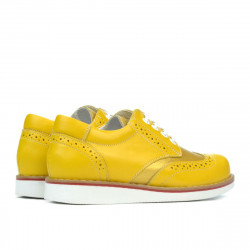 Pantofi copii 154 galben combinat