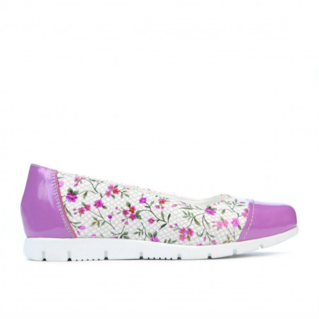 Pantofi copii 171 lac mov combinat