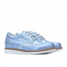 Pantofi copii 154 bleu sidef combinat