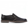 Pantofi casual barbati 7200p cafe perforat