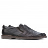Pantofi casual barbati 7200p cafe perforat