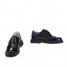 Pantofi copii mici 65c lac negru