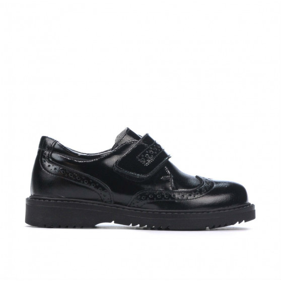 Pantofi copii mici 65c lac negru Pantofi copii mici 65c lac negru
