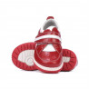 Pantofi copii mici 64c rosu+alb
