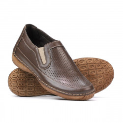 Női mokaszinok 6000 kapucsínó