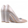 Pantofi eleganti dama 1261 capucino sidef