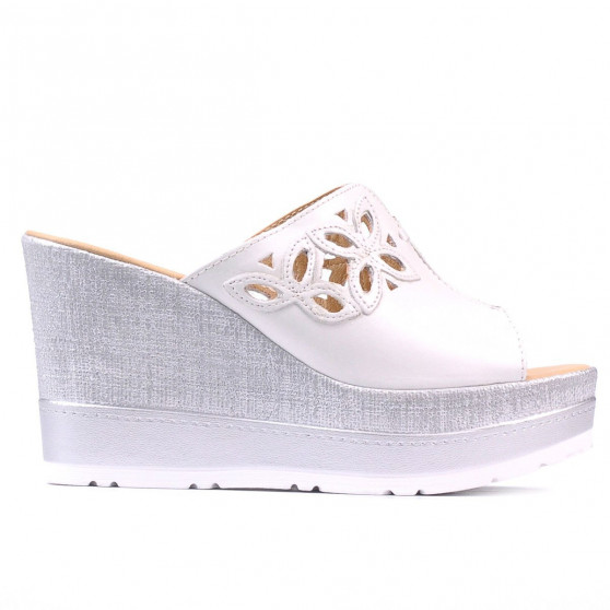 Sandale dama 5057 alb Sandale dama 5057 alb