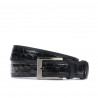 Curea barbati 32bc negru+croco negru