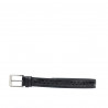 Curea barbati 32bc negru+croco negru
