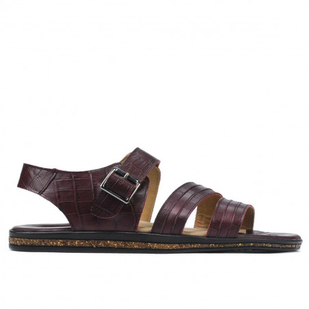 Sandale barbati 315 croco visiniu