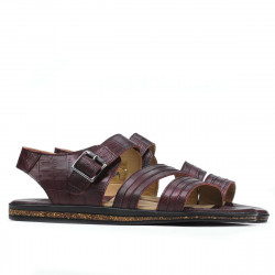 Sandale barbati 315 croco visiniu