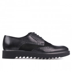 Pantofi casual barbati 831 negru combinat
