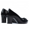 Pantofi eleganti dama 1265-1 lac negru