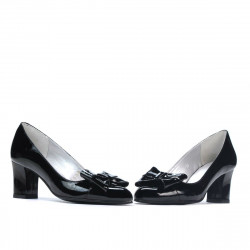 Pantofi eleganti dama 1265-1 lac negru
