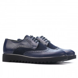 Pantofi casual barbati 831 indigo combinat