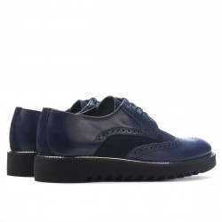 Pantofi casual barbati 831 indigo combinat