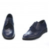 Pantofi casual barbati 831 indigo combinat