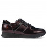 Pantofi sport dama 6003 lac bordo combinat