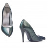 Pantofi eleganti dama 1241 verde sidef