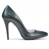 Pantofi eleganti dama 1241 verde sidef